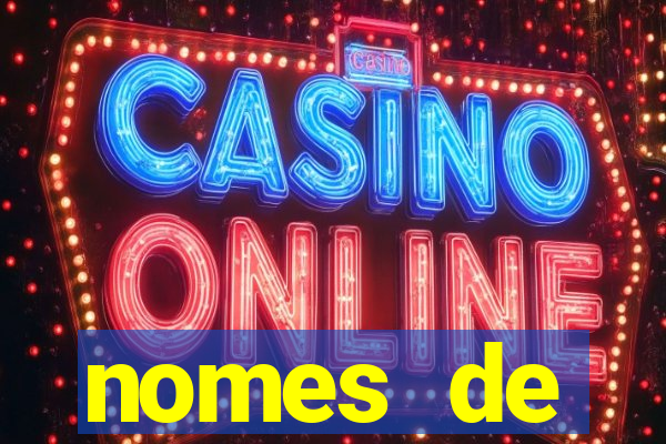 nomes de plataformas de jogos de cassino